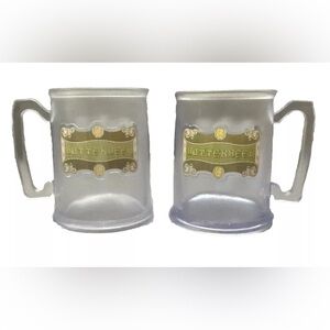 Set Of 2 Universal Studios Wizarding World of Harry Potter Butterbeer Cup Mug